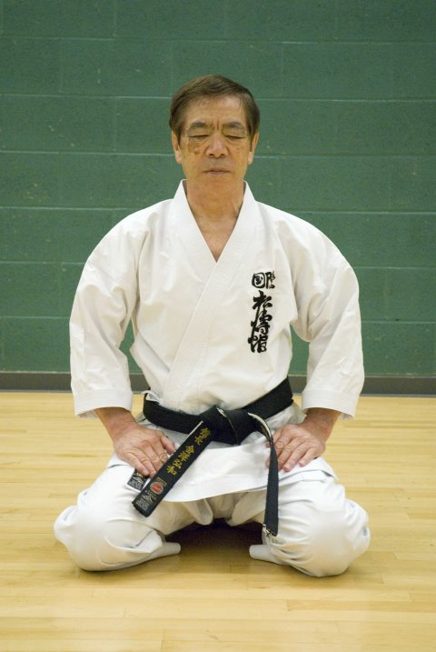 Hirokazu Kanazawa, Japanese master of Shotokan karate